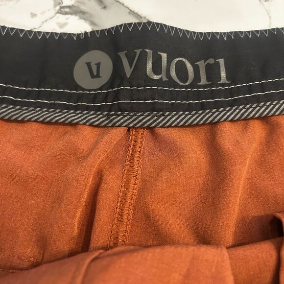 Vuori Men's Hybrid Shorts - Rust - Picture 4 of 7